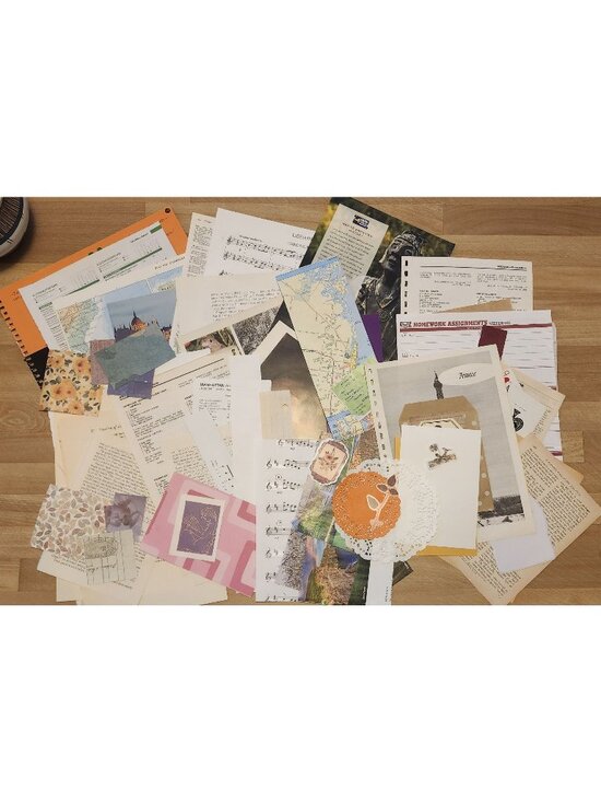 Unbranded Other - 70 + Piece Ephemera Lot Junk Journal Scrapbooking Paper Supplies Mixed Bundle